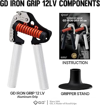 Amazon | (GD) IRON GRIP 80 Light ハンドグリップ (25~80kg